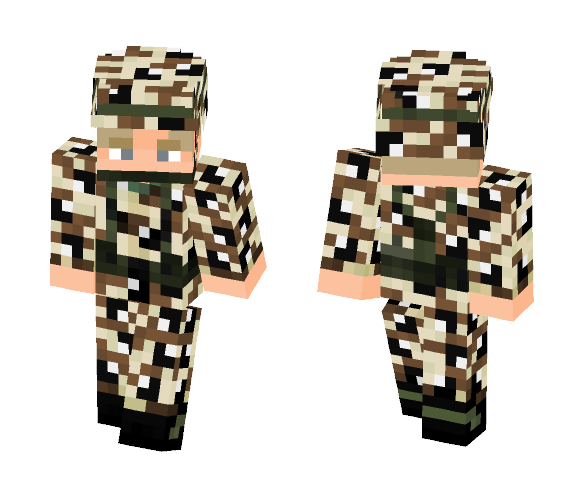 Gulf war 1991 - U.S army - Male Minecraft Skins - image 1