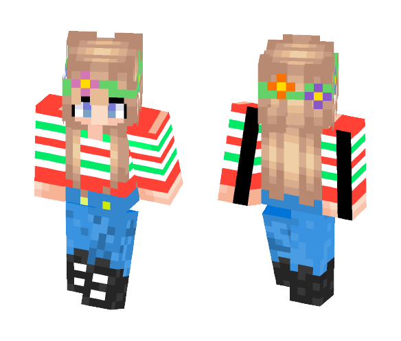 ♡ My Personal Christmas Skin ♡ - Christmas Minecraft Skins - image 1