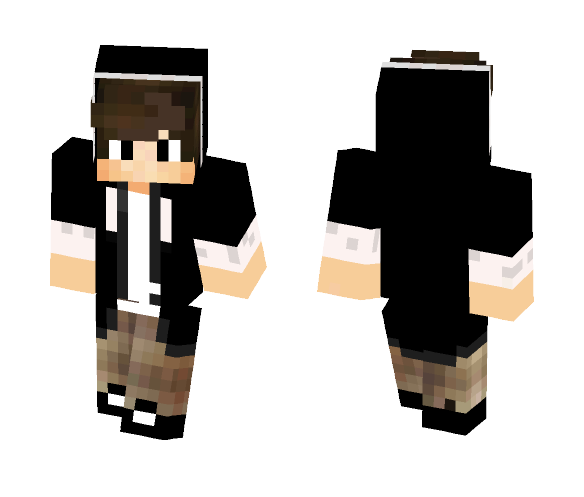Boy with Coat - Boy Minecraft Skins - image 1