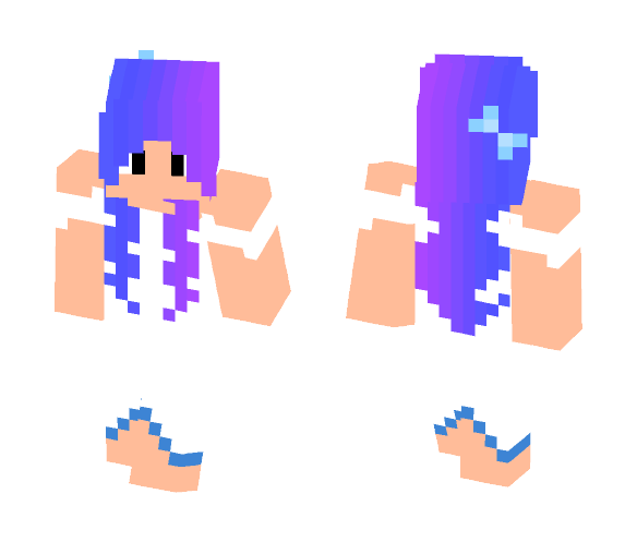 Galaxy Girl - Girl Minecraft Skins - image 1