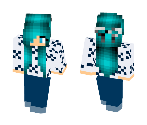 Download Free Sweater Weather girl Skin for Minecraft image 1 Sweater Weather girl - Girl Minecraft Skins - image 1