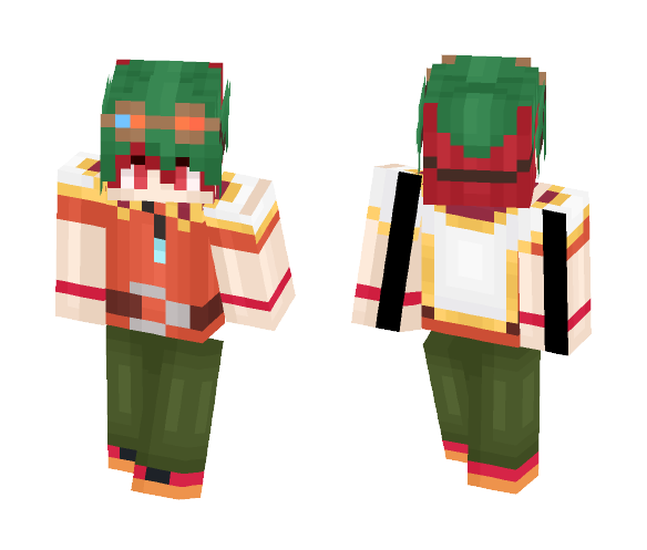 Sakaki Yuya - Yugioh Arc-V - Male Minecraft Skins - image 1