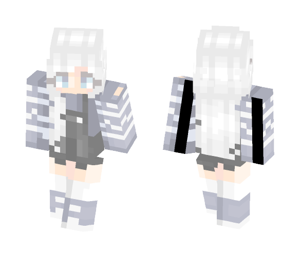 Midnight Snow - Female Minecraft Skins - image 1