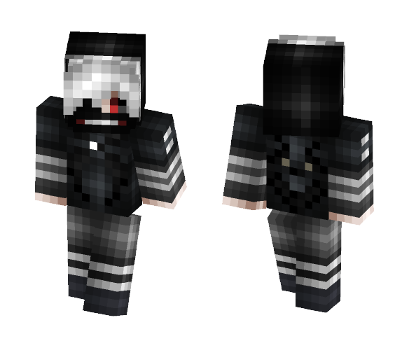 [Skin Pack] Kaneki - Male Minecraft Skins - image 1