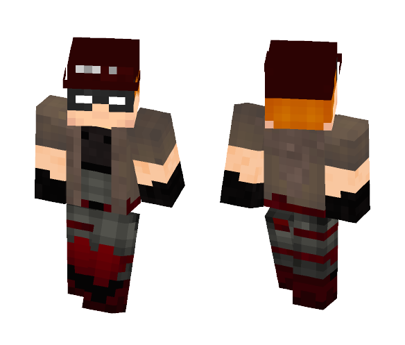 Download Free Arsenal - Knightmare skin Skin for Minecraft image 1 Arsenal - Knightmare skin - Male Minecraft Skins - image 1