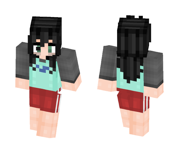 Tomoko Kuroki [Watamote] #2 - Female Minecraft Skins - image 1