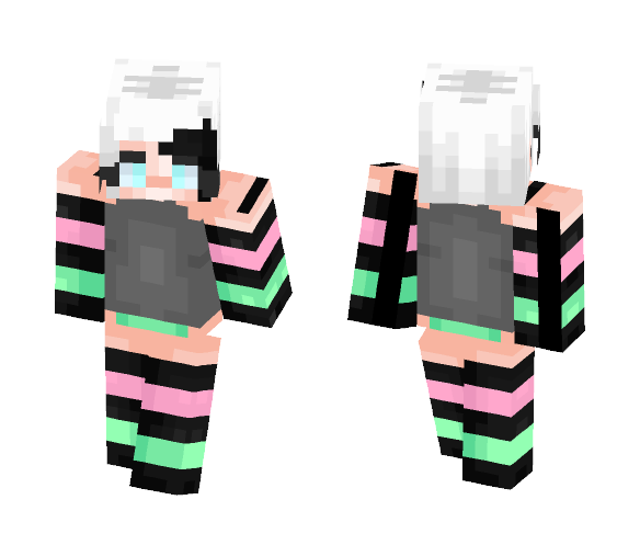 Stripes - Female Minecraft Skins - image 1