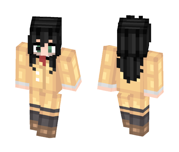 Tomoko Kuroki [Watamote] #1 - Female Minecraft Skins - image 1