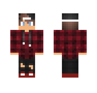 Red flannel - Male Minecraft Skins - image 2