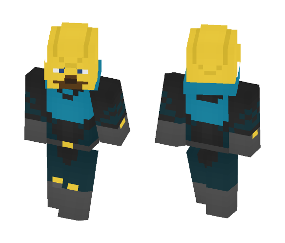 Guardian (Mal) (Dc) - Comics Minecraft Skins - image 1