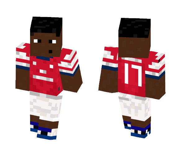 Arsenal Player - Male Minecraft Skins - image 1
