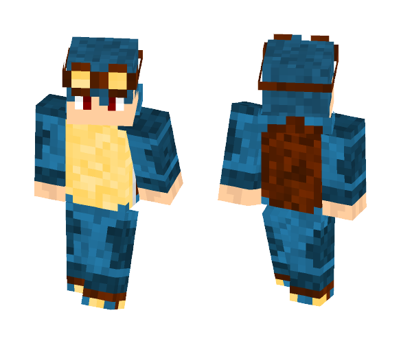 Squirtle Boy - Boy Minecraft Skins - image 1
