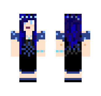 Winter Lady CrystalusAurora - Female Minecraft Skins - image 2