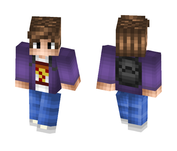 Peter Parker [Tom Holland Original] - Male Minecraft Skins - image 1