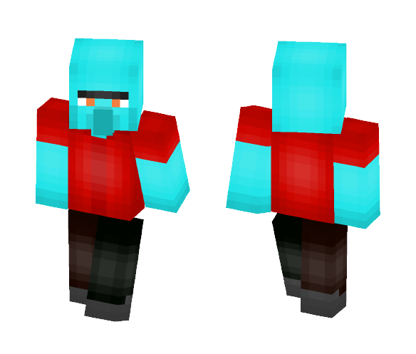 BlueFlashVillager (without suit) - Male Minecraft Skins - image 1