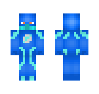 BlueFlashVillager - Male Minecraft Skins - image 2