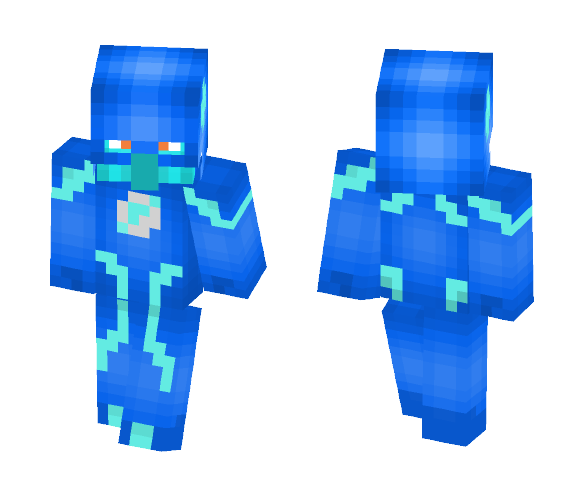 BlueFlashVillager - Male Minecraft Skins - image 1