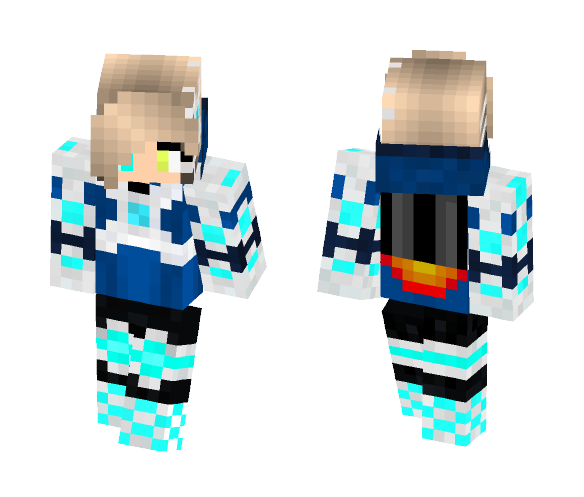 robot girl - Girl Minecraft Skins - image 1