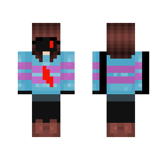 What happend to FRISK ? ! -ReapTale - Female Minecraft Skins - image 2