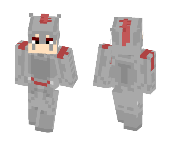 Red Warrior - Male Minecraft Skins - image 1