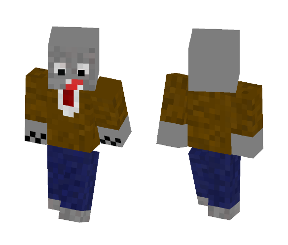 Plants vs zombies browncoat - Male Minecraft Skins - image 1