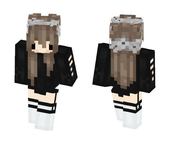 Cute Chibi Girl// _LonelyOtaku_ - Cute Girls Minecraft Skins - image 1