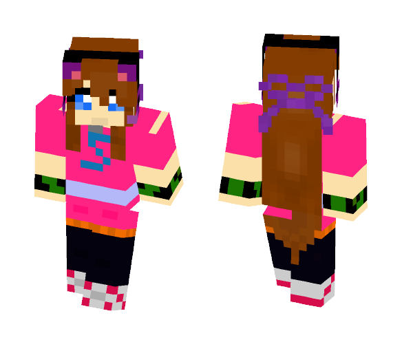 AngelxS(Slim) - Female Minecraft Skins - image 1