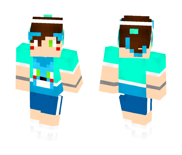 Bionic Bonnie Skin - Male Minecraft Skins - image 1