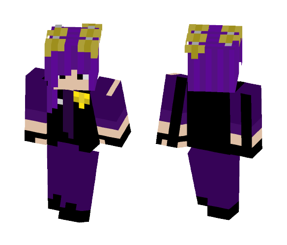 Download Free Purple Guy With Spring's Bunny Ears Skin for Minecraft image 1 Purple Guy With Spring's Bunny Ears - Male Minecraft Skins - image 1