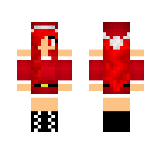 Red Girl Christmas