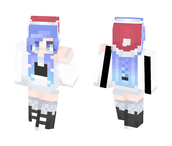 Download Free Blue (request) Skin for Minecraft image 1 Blue (request) - Female Minecraft Skins - image 1