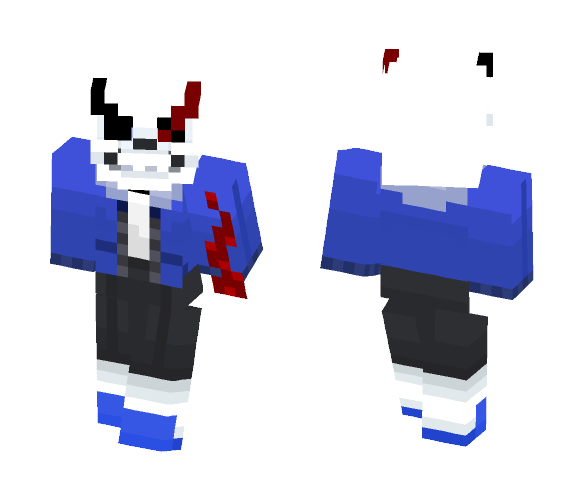 ultra sans bad time - Male Minecraft Skins - image 1