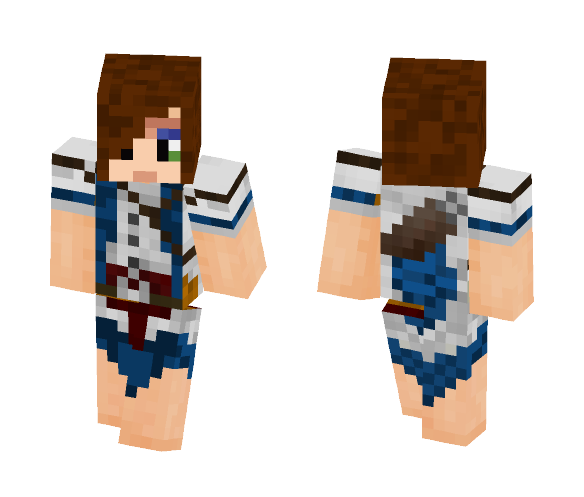 Girl 1 - Girl Minecraft Skins - image 1