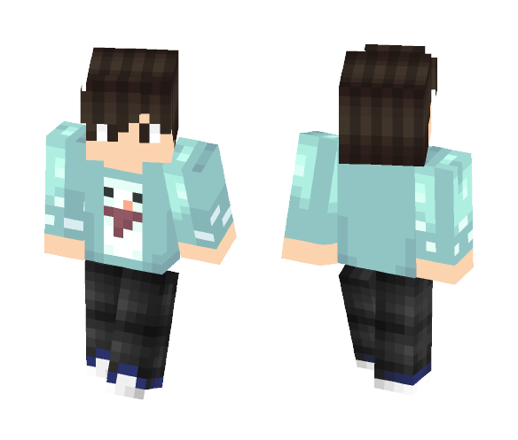 Cute Boy Snowman sweeter - Boy Minecraft Skins - image 1