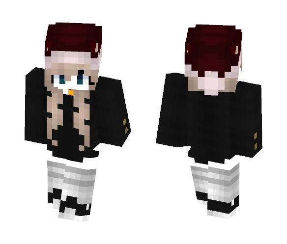~Xmas Hat - Female Minecraft Skins - image 1