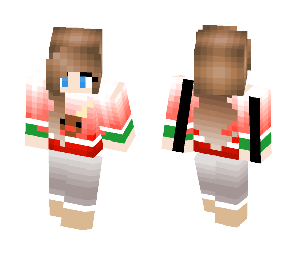 Christmas Girl - Christmas Minecraft Skins - image 1