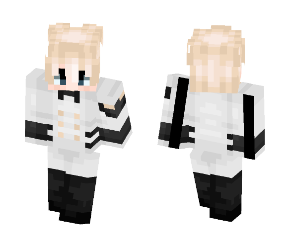 mikaela hyakuya | fem is desc - Male Minecraft Skins - image 1