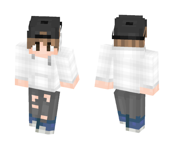 Download Free Snapback boy Skin for Minecraft image 1 Snapback boy - Boy Minecraft Skins - image 1