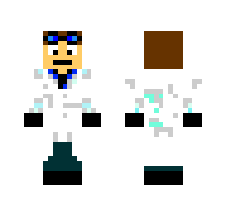 Scientist skin - Male Minecraft Skins - image 2