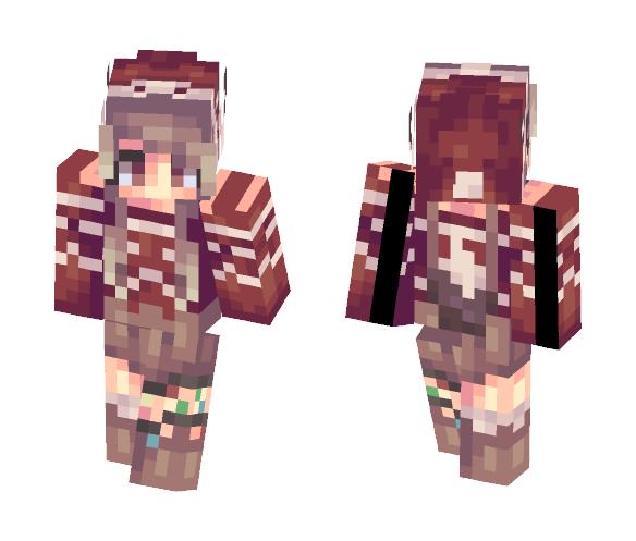 Christmas Fox // - Christmas Minecraft Skins - image 1