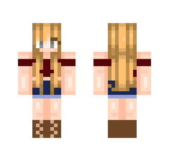 -Blonde Hair- Female-