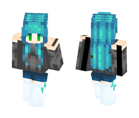 First Skin - Ocean Gummi - Female Minecraft Skins - image 1