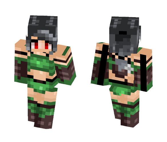 Forest Archer // Request - Female Minecraft Skins - image 1
