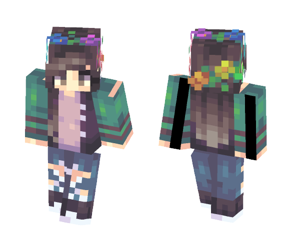 - on hold - [ P O P R E E L ] - Female Minecraft Skins - image 1