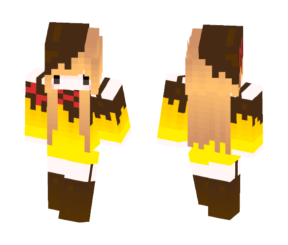 Dessert girl - Pudding - Girl Minecraft Skins - image 1
