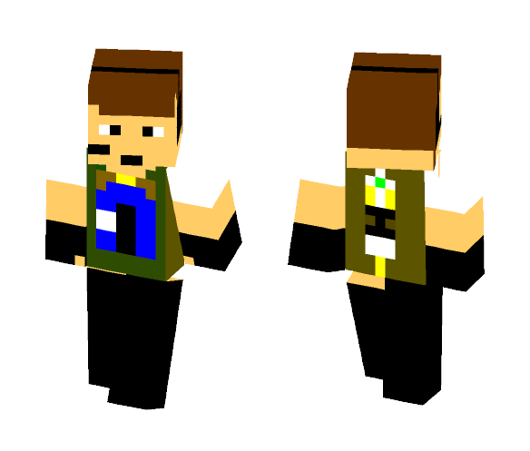 Download Free Gamer Doctor Who Fan Skin for Minecraft image 1 Gamer Doctor Who Fan - Male Minecraft Skins - image 1