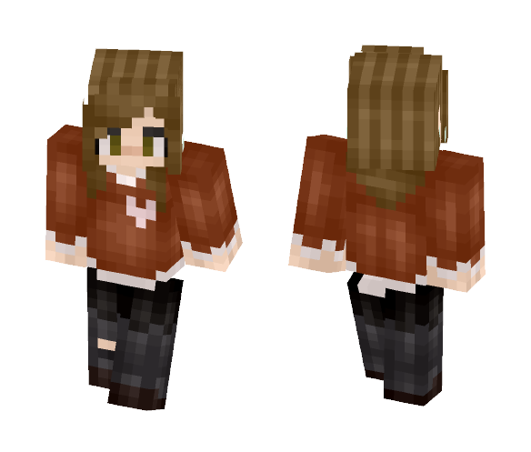 tu ris si mal - Female Minecraft Skins - image 1