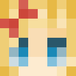 Red and white dragon girl - Girl Minecraft Skins - image 3