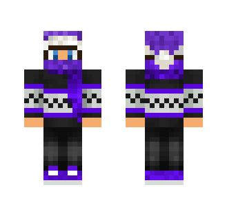 Purple Christmas skin