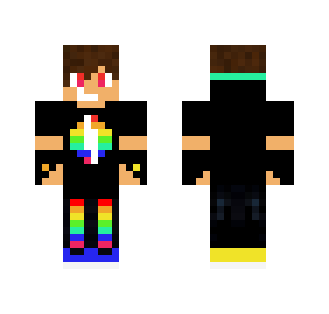 RAINBOW TEEN BOY GAMER